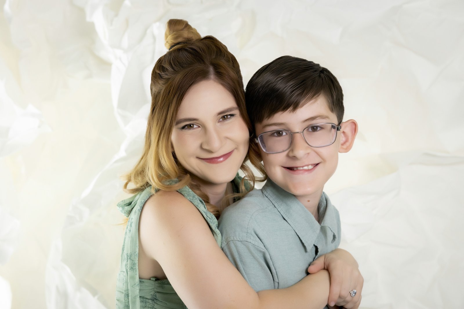 Renee and her son